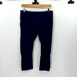 Lululemon Pace Rival Crop *Full-On Luxtreme 22" - True Navy - 10